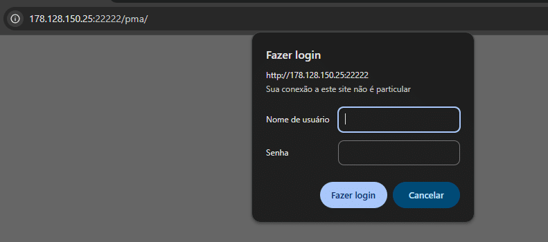 Como acessar o phpMyAdmin? 5 image 224