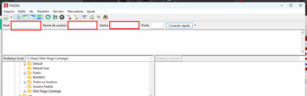 Conectando via SFTP (FileZilla, WinSCP, etc.) 5 image 254