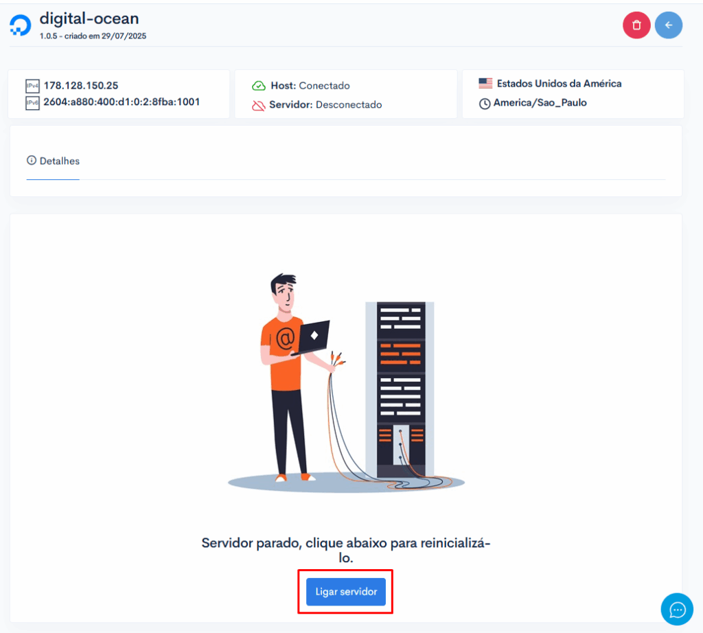 Como fazer upgrade / downgrade de servidores? 7 image 278