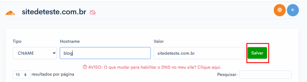 Como adicionar um novo registro DNS (A, CNAME, MX, TXT, etc.)? 6 image 340