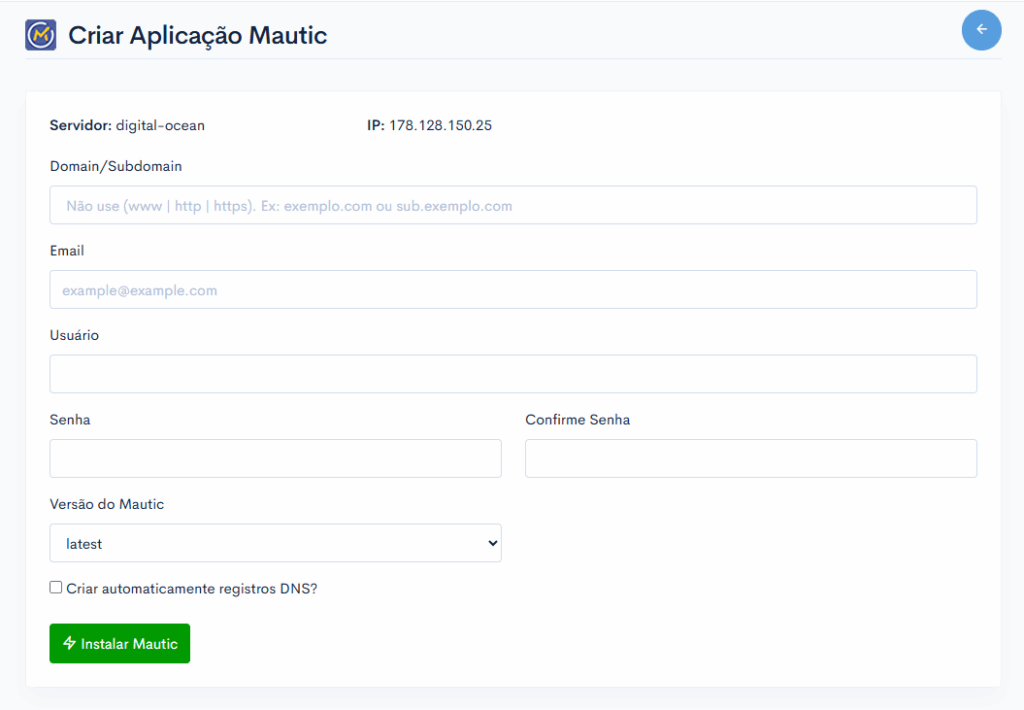 Como criar uma nova aplicação Mautic? 6 image 395
