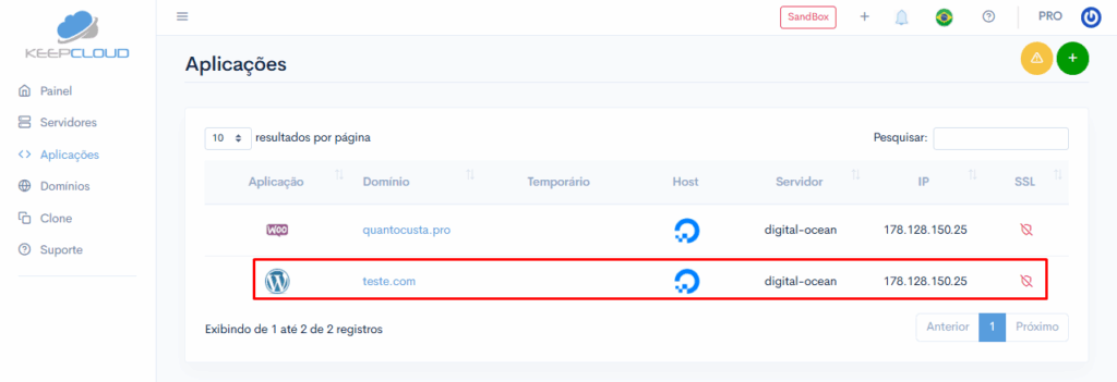 Como incluir um novo usuário MySQL para a aplicação? 1 image 413