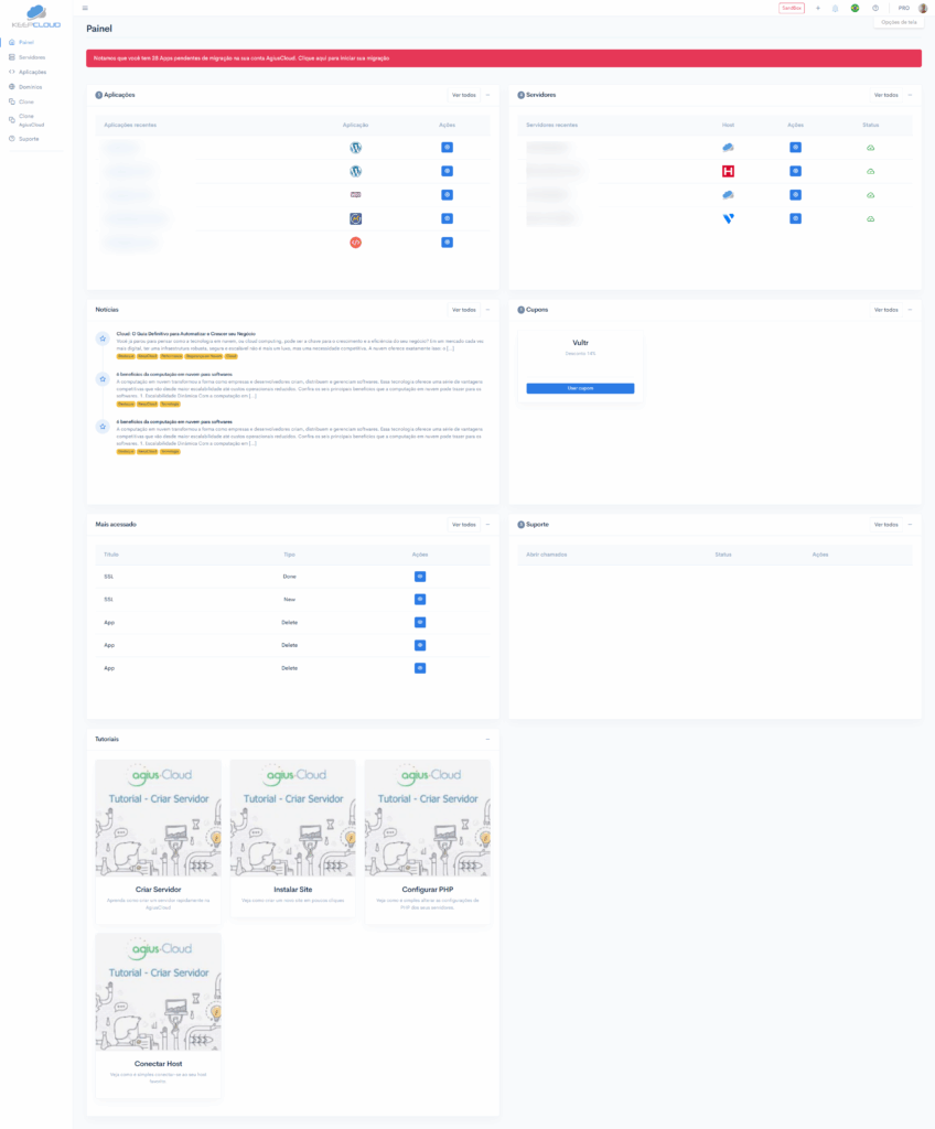 Dashboard Principal: Visão geral e funcionalidades 1 image 9